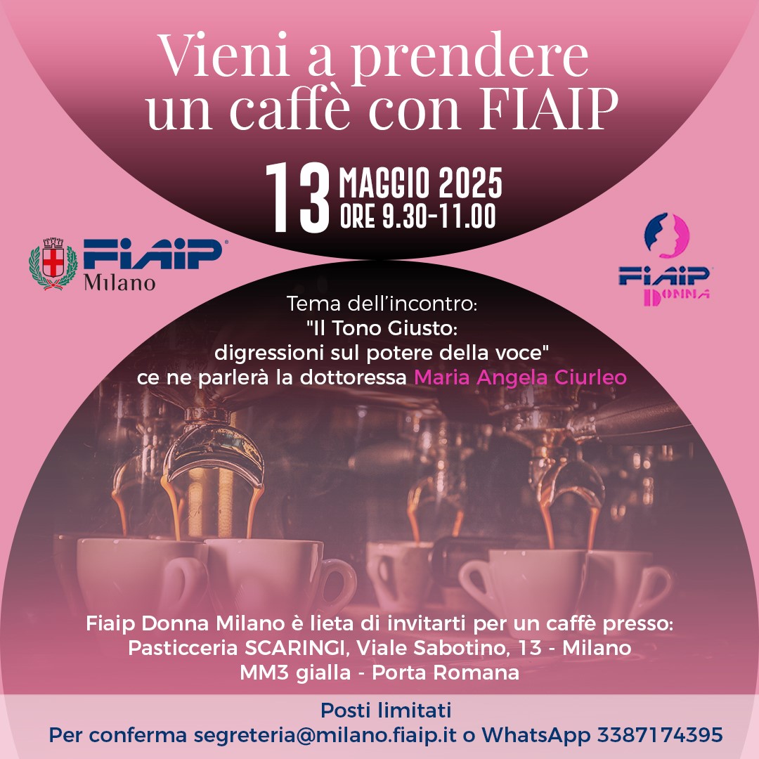 VIENI A PRENDERE UN CAFFE’ CON FIAIP