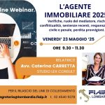 WebinFIAIP: L’AGENTE IMMOBILIARE 2025